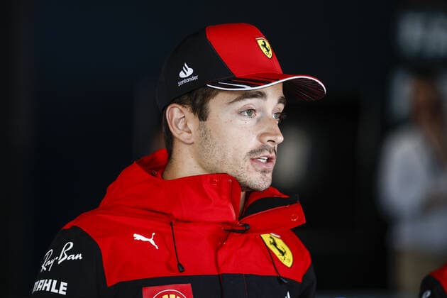 LECLERC Charles (mco), Scuderia Ferrari F1-75, portrait during the Formula 1 Rolex Grosser Preis Von Osterreich 2022, 2022 Austrian Grand Prix, 11th round of the 2022 FIA Formula One World Championship, WM, Weltmeisterschaft from July 8 to 10, 2022 on the Red Bull Ring, in Spielberg, Austria - F1 - AUSTRIAN GRAND PRIX 2022 DPPI Panoramic  00122026__R3_0587