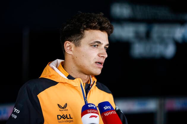 4 Lando Norris GBR, McLaren F1 Team , F1 Grand Prix of Austria at Red Bull Ring on July 7, 2022 in Spielberg, Austria Photo by HOCH ZWEI Spielberg Austria