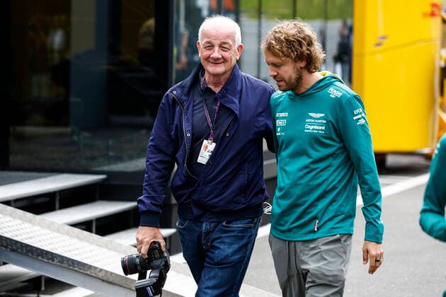 Photographer Wolfgang Wilhelm DEU , 5 Sebastian Vettel DEU, Aston Martin Aramco Cognizant F1 Team , F1 Grand Prix of Austria at Red Bull Ring on July 7, 2022 in Spielberg, Austria Photo by HOCH ZWEI Spielberg Austria