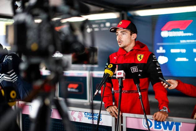 16 Charles Leclerc MCO, Scuderia Ferrari , F1 Grand Prix of Austria at Red Bull Ring on July 7, 2022 in Spielberg, Austria Photo by HOCH ZWEI Spielberg Austria