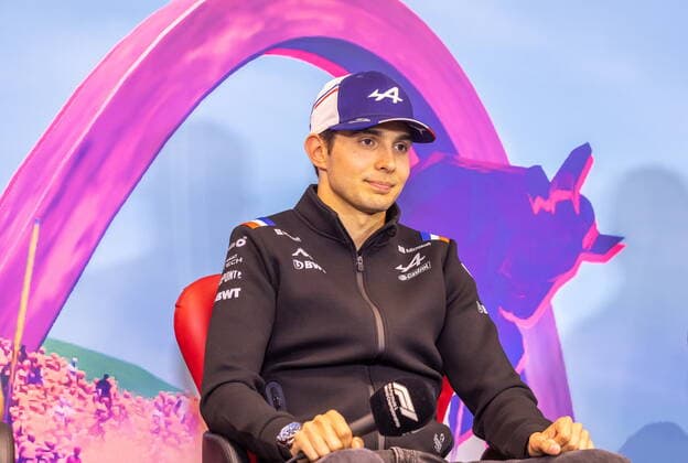07 07 2022, Red Bull Ring, Spielberg, AUT, FIA, Formula One, Austrian Grand Prix, preliminary report, in picture Esteban Ocon FRA Alpine Esteban Ocon FRA Alpine during preliminary reports befor the Austrian FIA Formula One Grand Prix at the Red Bull Ring in Spielberg, Austria on 2022 07 07 Expa Spielberg  EP_gro