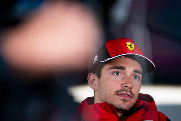 July 7, 2022, Spielberg, Austria: CHARLES LECLERC of Monaco and Scuderia Ferrari talks to the media during preparations of the 2022 FIA Formula 1 Austrian Grand Prix at the Red Bull Ring in Spielberg, Austria. Spielberg Austria - ZUMAg147 20220707_zap_g147_016 Copyright: xJamesxGasperottix