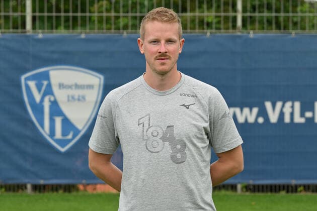 Benedikt Oppenhäuser rehab VfL Bochum 1 BL, portrait date 2022 2023 Bochum North Rhine Westphalia Germany Team2