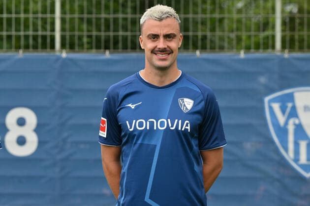 Philipp Förster VfL Bochum 1 BL, portrait date 2022 2023 Bochum North Rhine Westphalia Germany Team2