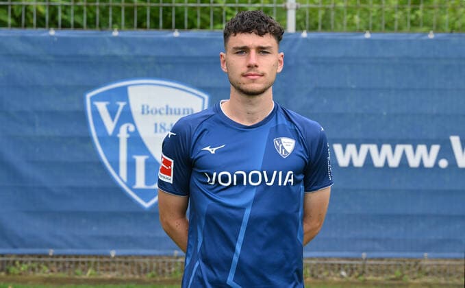 Luis Hartwig VfL Bochum 1 BL, portrait date 2022 2023 Bochum North Rhine Westphalia Germany Team2