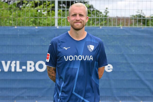 Philipp Hofmann VfL Bochum 1 BL, portrait date 2022 2023 Bochum North Rhine Westphalia Germany Team2