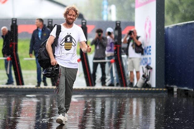 F1 Gran Prix of Austria Sebastian Vettel of Aston Martin during previews ahead of the F1 Grand Prix of Austria 2022. Spielberg Red Bull Ring Austria Copyright: xBasilex