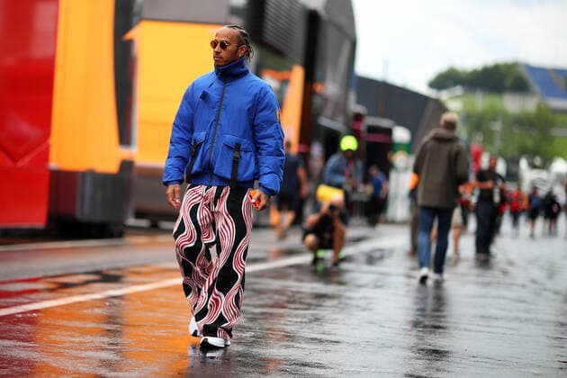 Sport Bilder des Tages F1 Gran Prix of Austria Lewis Hamilton of Mercedes AMG Petronas F1 Team during previews ahead of the F1 Grand Prix of Austria 2022. Spielberg Red Bull Ring Austria Copyright: xBasilex