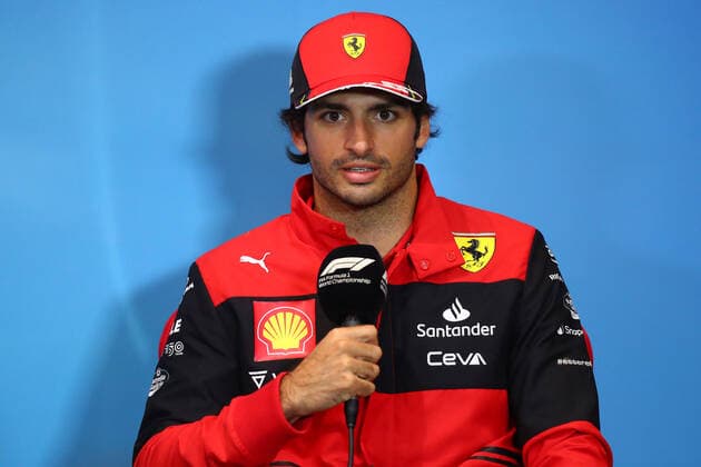 F1 Gran Prix of Austria Carlos Sainz of Scuderia Ferrari during previews ahead of the F1 Grand Prix of Austria 2022. Spielberg Red Bull Ring Austria Copyright: xMarcoxCanonierox