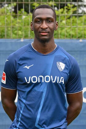 Tarsis Bonga VfL Bochum 1 BL, portrait date 2022 2023 Bochum North Rhine Westphalia Germany Team2
