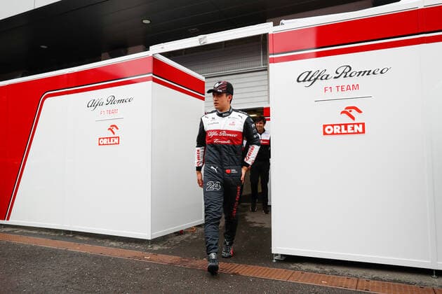 ZHOU Guanyu (chi), Alfa Romeo F1 Team ORLEN C42, portrait during the Formula 1 Rolex Grosser Preis Von Osterreich 2022, 2022 Austrian Grand Prix, 11th round of the 2022 FIA Formula One World Championship, WM, Weltmeisterschaft from July 8 to 10, 2022 on the Red Bull Ring, in Spielberg, Austria - F1 - AUSTRIAN GRAND PRIX 2022 DPPI Panoramic  00122026__V2_9117