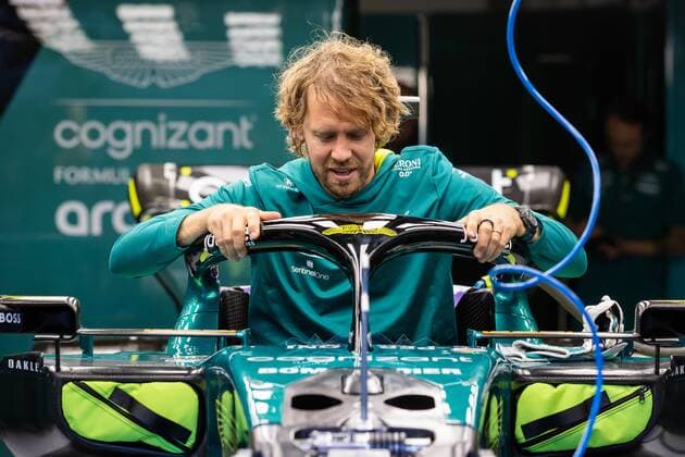 Sebastian Vettel Aston Martin at the seat test, Grand Prix of Austria 2022, Motorsport, Formula 1, 07 07 2022 Grand Prix of Austria 2022, Motorsport, Formula 1, 07 07 2022 Copyright: xEibner-Pressefoto AlexanderxNeisx EP_ANS