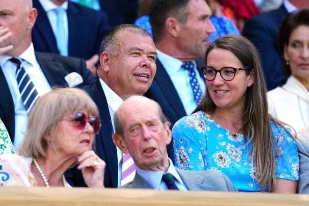 Mandatory Credit: Photo by Javier Garcia Shutterstock (13018051n) Professor Jonathan Van-Tam in the Royal Box on Centre Court Wimbledon Tennis Championships, Day 12, The All England Lawn Tennis and Croquet Club, London, UK - 08 Jul 2022 Wimbledon Tennis Championships, Day 12, The All England Lawn Tennis and Croquet Club, London, UK - 08 Jul 2022  Copyright: xJavierxGarcia Shutterstockx 13018051n