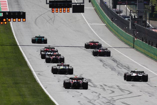 F1 Austrian Grand Prix Practice Drivers practice start during practice session ahead of the Formula 1 Austrian Grand Prix at Red Bull Ring in Spielberg, Austria on July 8, 2022. Spielberg Austria  Copyright: xJakubxPorzyckix originalFilename:porzycki-f1austri220708_np2zz.jpg