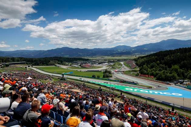 General view, F1 Grand Prix of Austria at Red Bull Ring on July 8, 2022 in Spielberg, Austria Photo by HOCH ZWEI Spielberg Austria