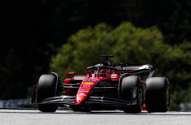 16 Charles Leclerc MCO, Scuderia Ferrari , F1 Grand Prix of Austria at Red Bull Ring on July 8, 2022 in Spielberg, Austria Photo by HOCH ZWEI Spielberg Austria