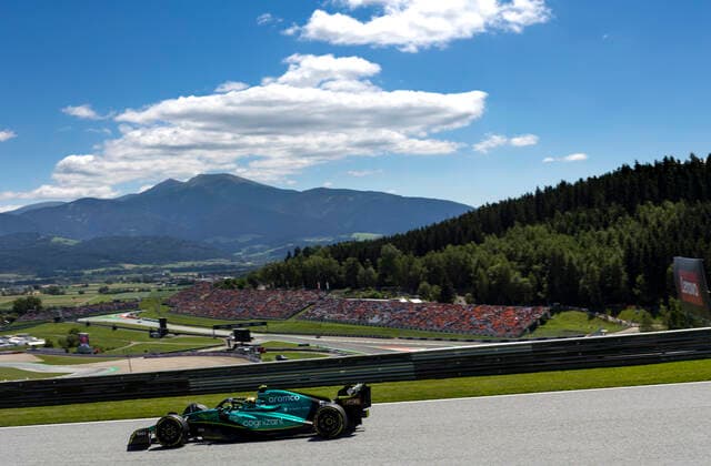 5 Sebastian Vettel DEU, Aston Martin Aramco Cognizant F1 Team , F1 Grand Prix of Austria at Red Bull Ring on July 8, 2022 in Spielberg, Austria Photo by HOCH ZWEI Spielberg Austria