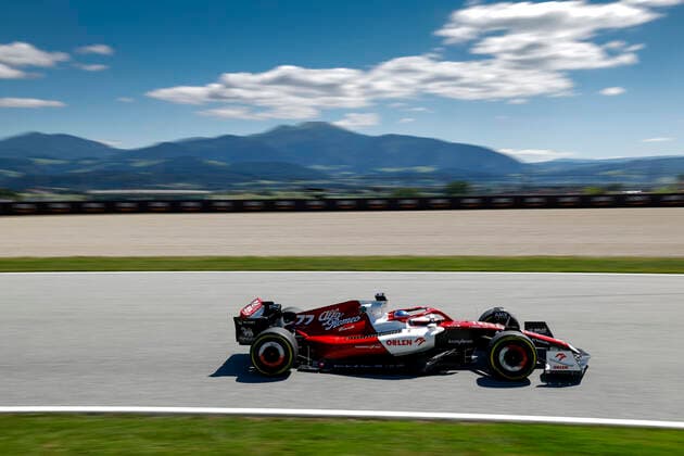 77 Valtteri Bottas FIN, Alfa Romeo F1 Team ORLEN , F1 Grand Prix of Austria at Red Bull Ring on July 8, 2022 in Spielberg, Austria Photo by HOCH ZWEI Spielberg Austria