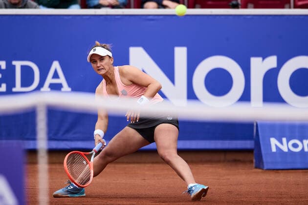 Lauren Davis, USA, in the semifinals during Nordea Open in Bastad, Sweden on Friday, July 8, 2022. BASTAD SWEDEN Tennis x11830x  Copyright: xAndersxBjuro TTx SWEDEN TENNIS NORDEA OPEN 2022