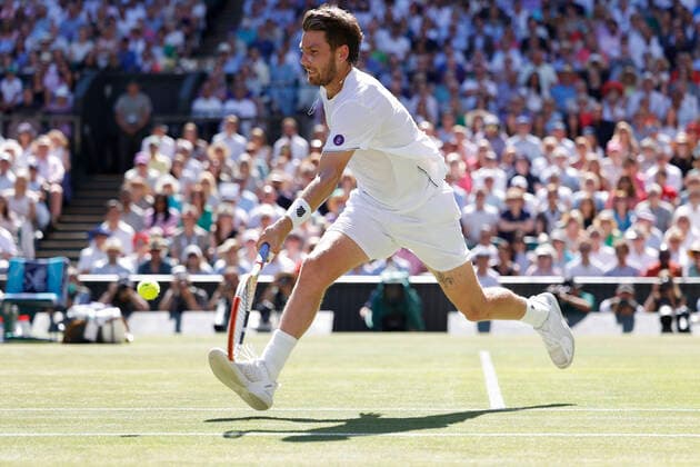 Cameron Norrie Tennis Wimbledon 2022 Grand Slam ITF ATP WTA AELTC London Great Britain 8 July 2022 Copyright: xJuergenxHasenkopfx