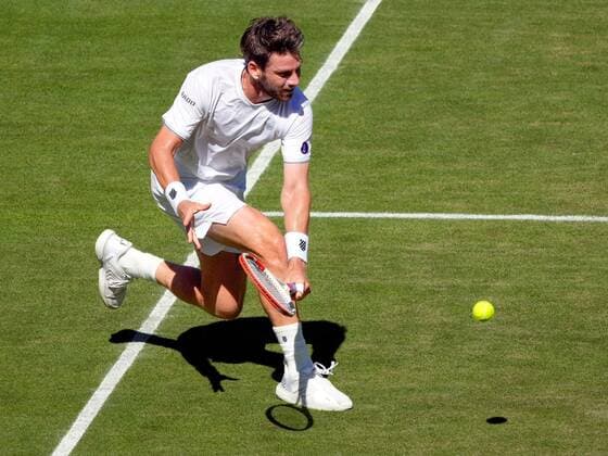 Mandatory Credit: Photo by Dave Shopland Shutterstock (13018048v) Cameron Norrie during his semi-final match Wimbledon Tennis Championships, Day 12, The All England Lawn Tennis and Croquet Club, London, UK - 08 Jul 2022 Wimbledon Tennis Championships, Day 12, The All England Lawn Tennis and Croquet Club, London, UK - 08 Jul 2022  Copyright: xDavexShopland Shutterstockx 13018048v