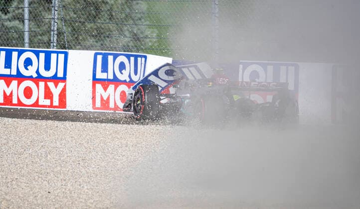 FORMULA 1 - GP of Austria 2022 SPIELBERG,AUSTRIA,08.JUL.22 - MOTORSPORTS, FORMULA 1 - Grand Prix of Austria, Red Bull Ring, practice and qualifying. Image shows Lewis Hamilton (GBR Mercedes).  GEPAxpictures xWolfgangxJannach