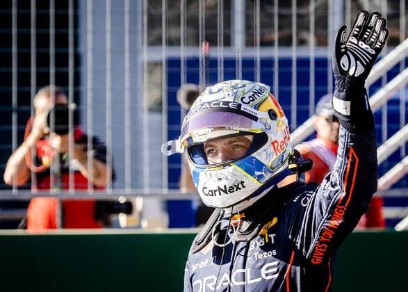 SPIELBERG Max Verstappen Red Bull Racing reacts after qualifying ahead of the F1 Grand Prix of Austria at the Red Bull Ring on July 8, 2022 in Spielberg, Austria ANP SEM VAN DER WAL F1 Grand Prix of Austria Qualifying 2022 xVIxANPxSportx xxANPxIVx 451502515 originalFilename: 451502515.jpg