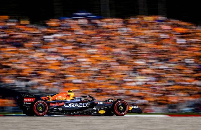 SPIELBERG Max Verstappen 1 with the Oracle Red Bull Racing RB18 Honda during the qualifying ahead of the F1 Grand Prix of Austria at the Red Bull Ring on July 8, 2022 in Spielberg, Austria ANP SEM VAN DER WAL F1 Grand Prix of Austria Qualifying 2022 xVIxANPxSportx xxANPxIVx 451504156 originalFilename: 451504156.jpg