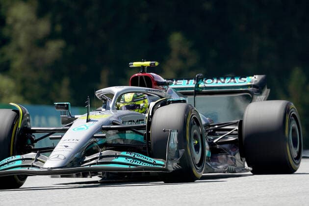 08 07 2022, Red Bull Ring , Spielberg, Formula 1 BWT Austrian Grand Prix 2022 , in picture Lewis Hamilton GBR , Mercedes AMG Petronas Formula One Team photo EU Images Spielberg Red Bull Ring Styria Austria  eu-images-506