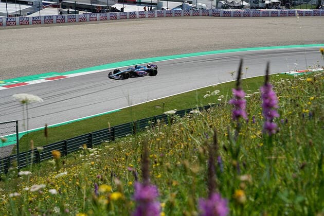 08 07 2022, Red Bull Ring , Spielberg, Formula 1 BWT Austrian Grand Prix 2022 , in picture Fernando Alonso ESP , Alpine F1 Team photo EU Images Spielberg Red Bull Ring Styria Austria  eu-images-506