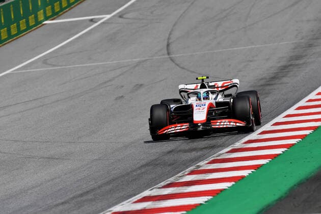 08 07 2022, Red Bull Ring , Spielberg, Formula 1 BWT Austrian Grand Prix 2022 , in picture Mick Schumacher DEU , Haas F1 Team photo EU Images Spielberg Red Bull Ring Styria Austria  eu-images-506