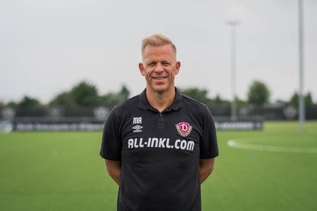 Head coach Markus Anfang SG Dynamo Dresden 3 Liga, portrait date 2022 2023