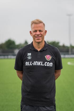 Head coach Markus Anfang SG Dynamo Dresden 3 Liga, portrait date 2022 2023