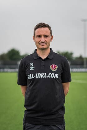 Co-coach Florian Junge SG Dynamo Dresden 3 league, portrait date 2022 2023