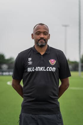 Goalkeeper coach David Yelldell SG Dynamo Dresden 3 league, portrait date 2022 2023