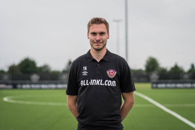 Video analyst Timon Klasen SG Dynamo Dresden 3 Liga, portrait date 2022 2023