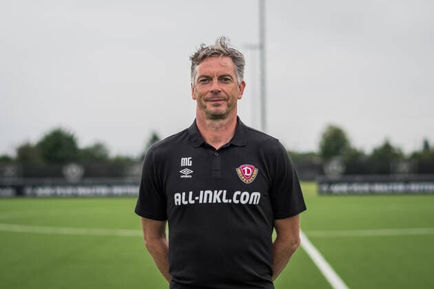 Athletics and conditioning coach Matthias Grahe SG Dynamo Dresden 3 league, portrait date 2022 2023