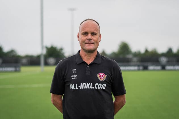 Zeugwart Tom Teichert Tölg Toelg SG Dynamo Dresden 3 Liga, Porträttermin 2022 2023
