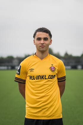 Jan Shcherbakovski SG Dynamo Dresden 3 league, portrait date 2022 2023