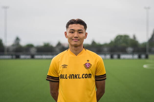 Jong min Seo SG Dynamo Dresden 3 league, portrait date 2022 2023
