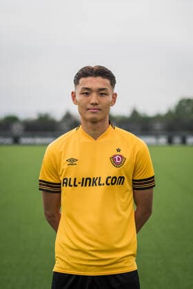 Jong min Seo SG Dynamo Dresden 3 league, portrait date 2022 2023