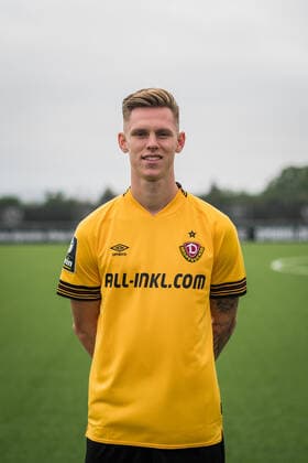 Julius Kade SG Dynamo Dresden 3 league, portrait date 2022 2023