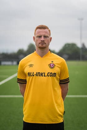 Paul Will SG Dynamo Dresden 3 league, portrait date 2022 2023