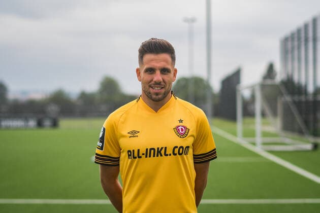 Ahmet Arslan SG Dynamo Dresden 3 league, portrait date 2022 2023