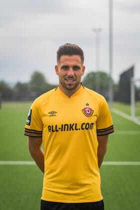Ahmet Arslan SG Dynamo Dresden 3 league, portrait date 2022 2023