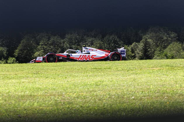 July 8, 2022, Spielberg, Austria: Spielberg, Austria, Red Bull Ring, July 08, 2022, Mick Schumacher (GER) Haas VF-22 during 2022 Austrian Grand Prix - Qualifying - Formula 1 Championship. Formula 1 Championship - 2022 Austrian Grand Prix - Qualifying, Spielberg, Austria - ZUMAl164 20220708_zsa_l164_084 Copyright: xAlessioxDexMarcox