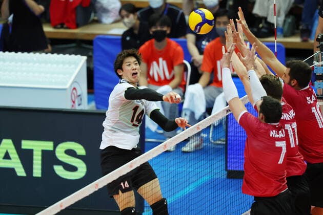 Yuki Ishikawa (JPN), JULY 8, 2022 - Volleyball : FIVB Volleyball Nations League 2022 Men s Preliminary Round between Japan - Canada at Maruzen Intec Arena Osaka, Osaka, Japan. Noxthirdxpartyxsales  (192975889)