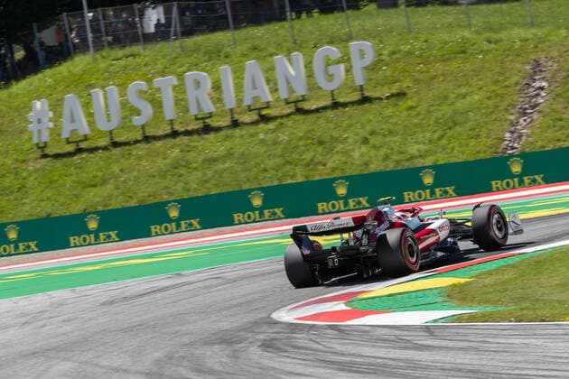 Formula 1 GP of Austria 2022 Friday Guanyu Zhou CHN Alfa Romeo Racing Formula 1 Austria on 08 07 2022 Copyright: xBEAUTIFULxSPORTS Erlhofx