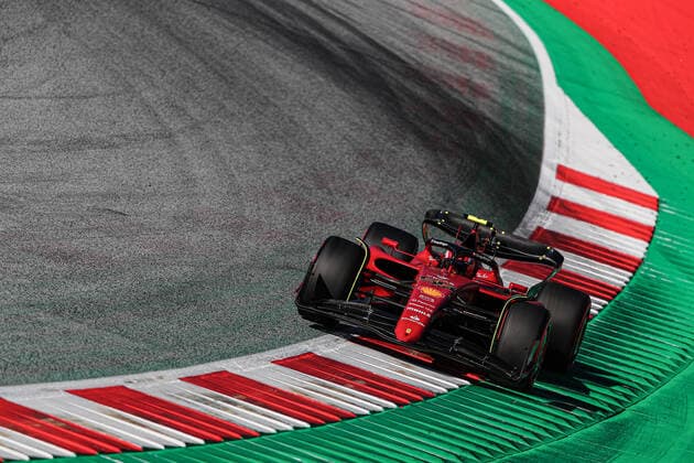 Carlos Sainz (SPA) Ferrari F1-75 during 2022 Austrian Grand Prix - Qualifying, Formula 1 Championship in Spielberg, Austria, July 08 2022  Copyright: xAlessioxDexMarcox xipa-agency.nex xx 0