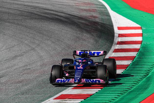 Fernando Alonso (SPA) Alpine A522 during 2022 Austrian Grand Prix - Qualifying, Formula 1 Championship in Spielberg, Austria, July 08 2022  Copyright: xAlessioxDexMarcox xipa-agency.nex xx 0